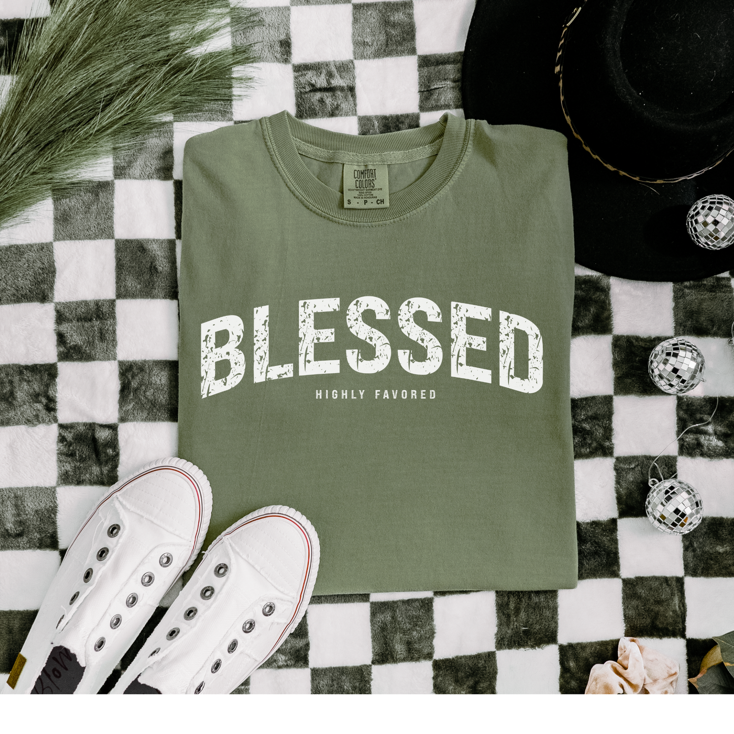 Blessed Highly Favored Tee
