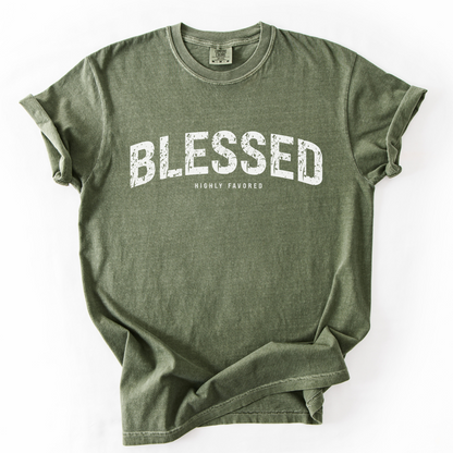 Blessed Highly Favored Tee