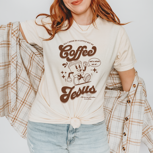 Coffee and Jesus Tee