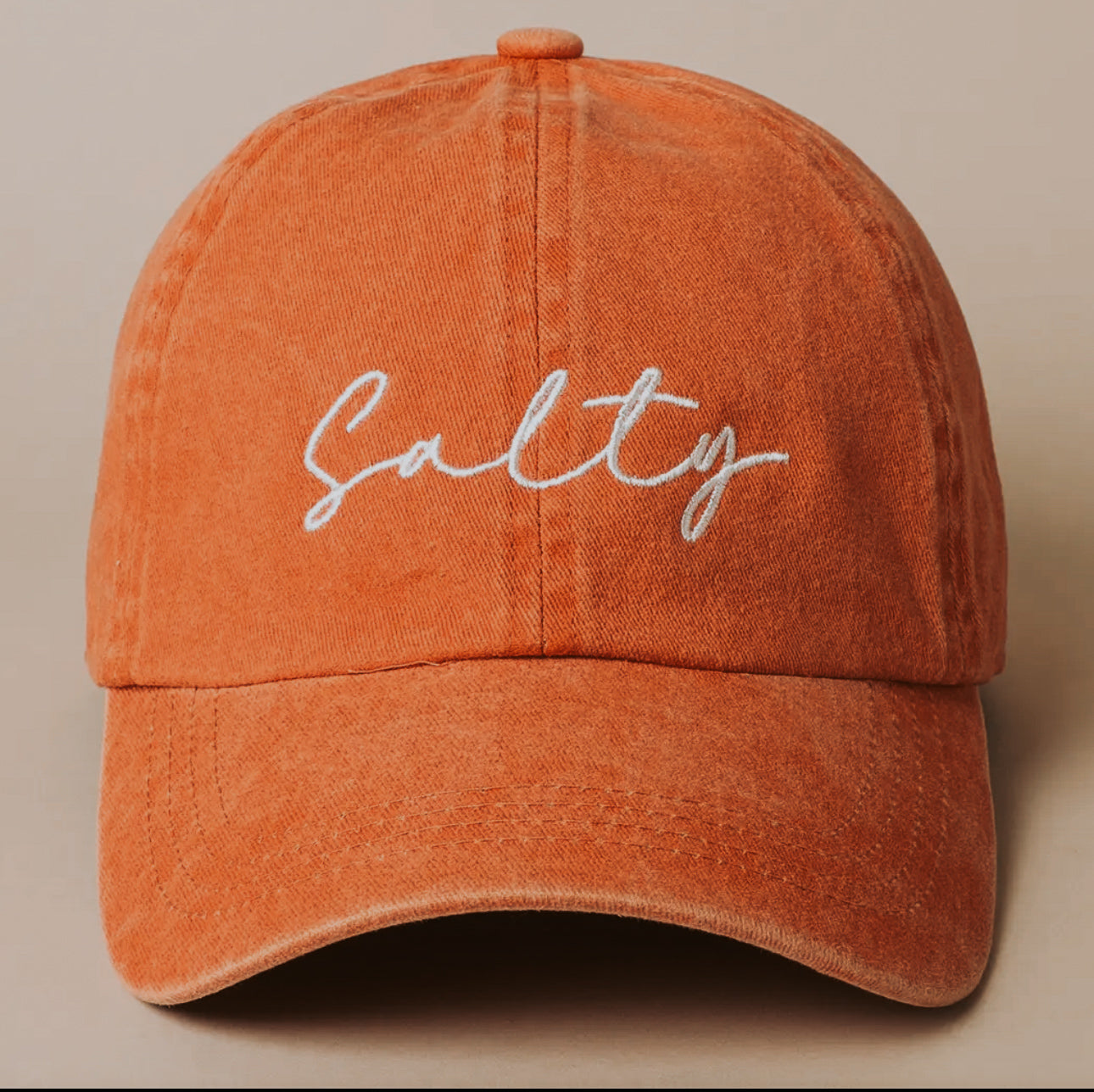 Embroidered Cap - Salty