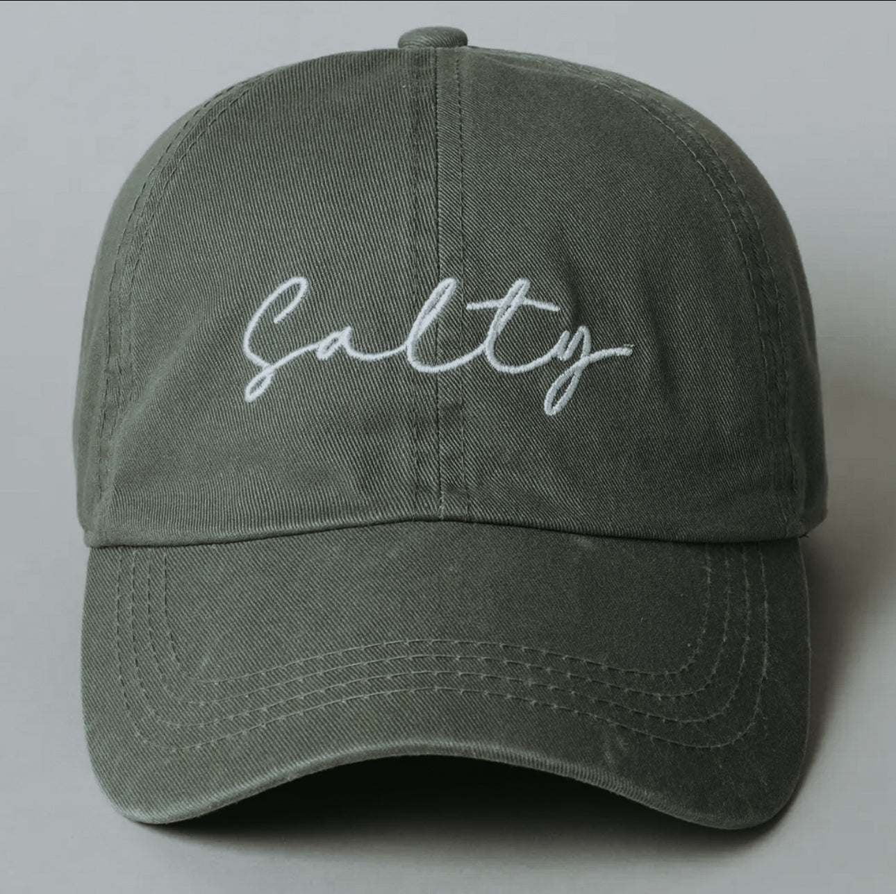 Embroidered Cap - Salty